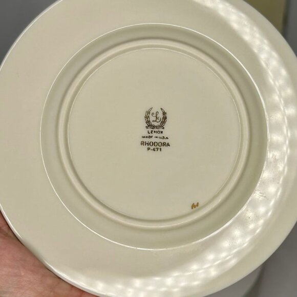 Vintage Rhodora by Lenox Bread  & Butter Plate - Picture 6 of 7